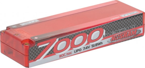 NR999501 Lipo 7000 X-treme Race H/Case 55C-7.4V
