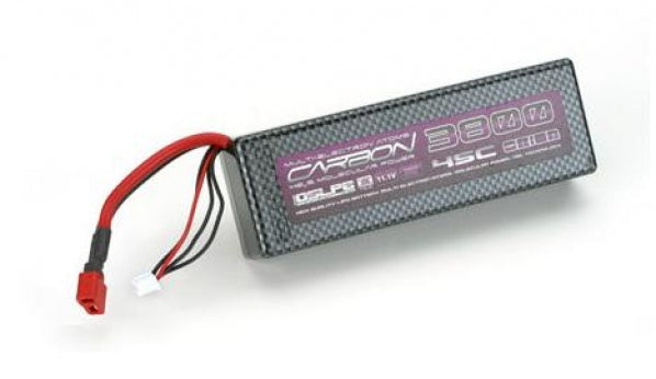 ORI14023 Orion Carbon 11.1v 3800mAh 45C LiPo (Deans)