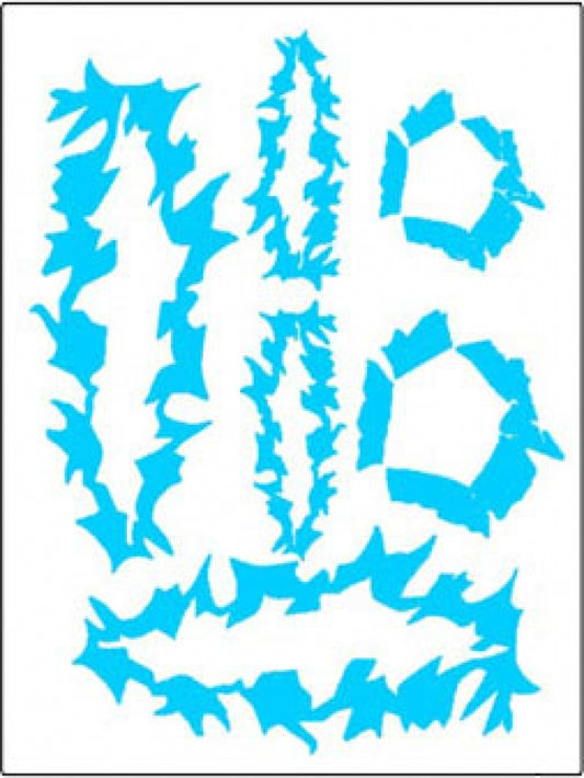 Ripped metal Design Mask