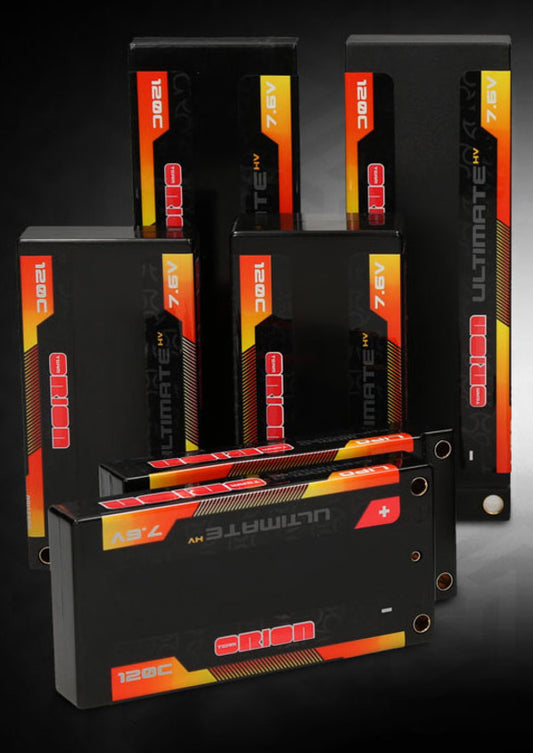 ORI14502 Ultimate Graphene 7.6V HV Lipo Shorty 4000 LCG 120C