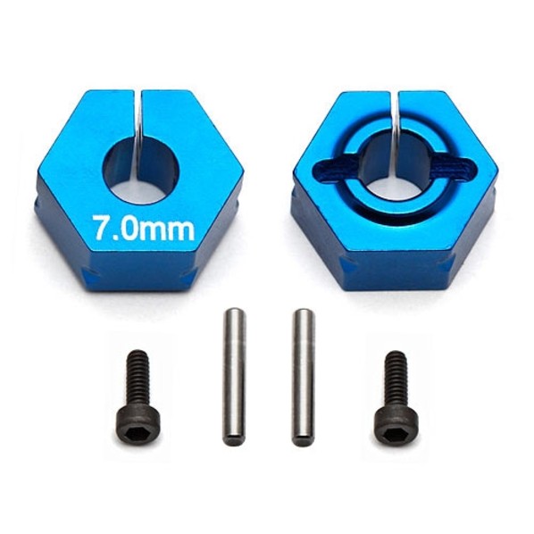 AS91610 ASSOCIATED CLAMPING WHEEL HEX 7.0MM B5M FACTORY LITE