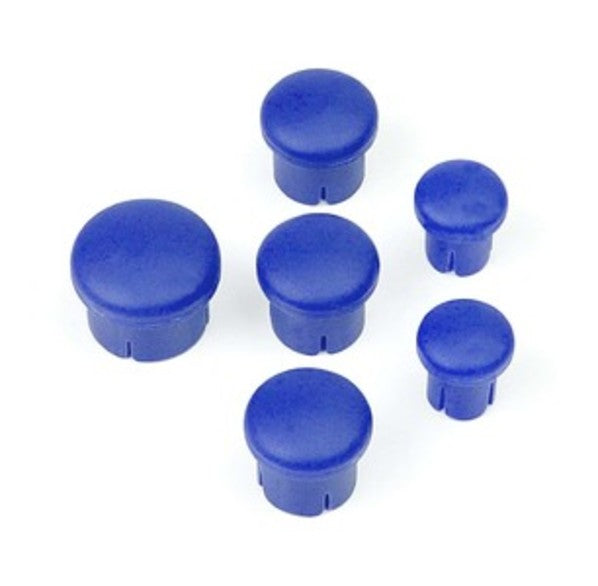 DY195030 - PLASTIC CAP FOR HANDLE ( SET - 3+2+1) BLUE