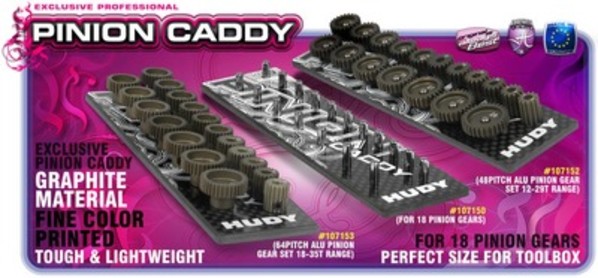 DY107150 - HUDY GRAPHITE PINION CADDY