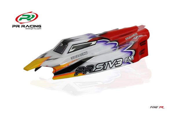 PR71400386 - PR S1V3-R (FM) Body, Window, and Type R Sticker Set - Clear