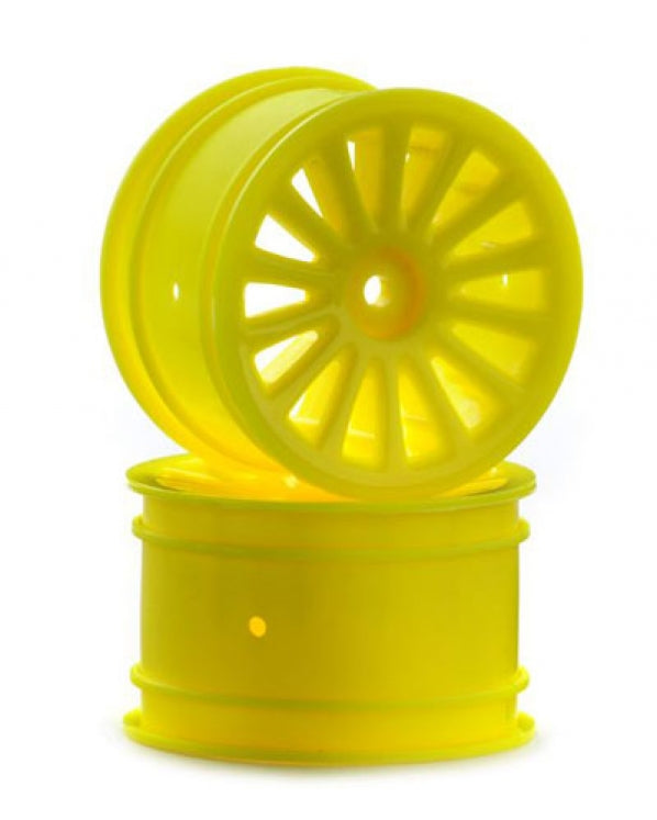 Ansmann Racing Rear Rim Blizzard/X4 (Yellow) (2)