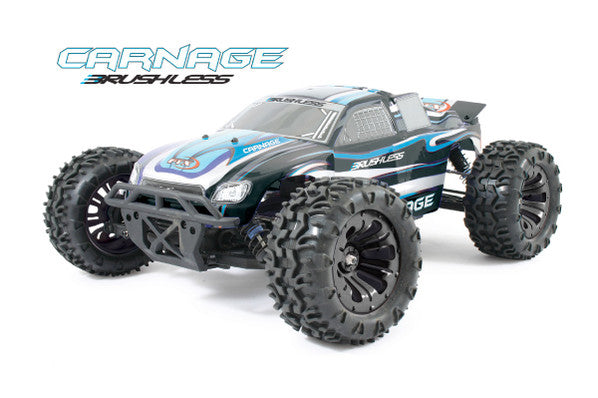 FTX5543 FTX CARNAGE 1/10 BRUSHLESS TRUCK 4WD RTR W/LIPO & CHARGER