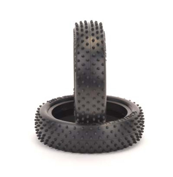 U6830 - Schumacher Mini Dart Buggy Tyres - 1:10 Front 2WD - Silver