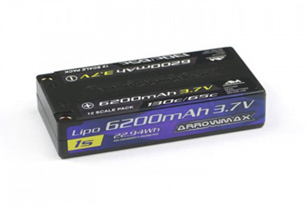 AM700301 - AM Lipo 6200mAh 1s 3.7V - 65/130C
