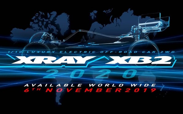 Xray XB2 2020 XR320008 2wd buggy carpet astro kit