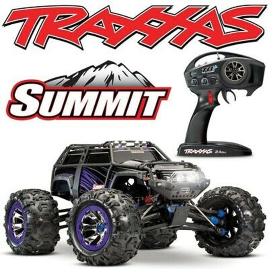 TRX-Z-TRX56076-1 Summit w/EVX2 & Titan 775 motor - 2.4GHz TQi Link Ready w/chg