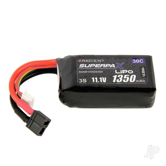 RDNB13503S30H  LiPo 3S 1350mAh 11.1V 30C Deans (HCT)