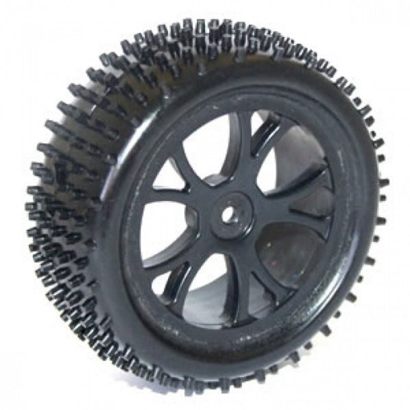 FTX6300B Vantage Front Buggy Tyre Mounted On Wheels (Pr) - Black