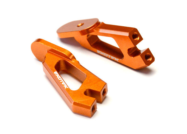 EX1369-O - Orange alloy wing mount set (Xray XB4)