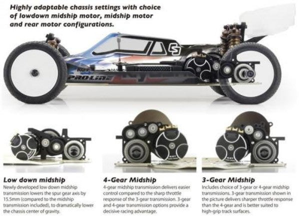 K.34302B - Kyosho Ultima RB6.6 w/ Chassis Skin