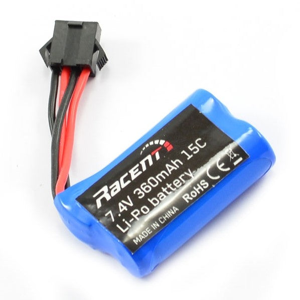 V795115-2 - Volantex 7.4V 360MAH LI-ION BATTERY-NEW PLUG