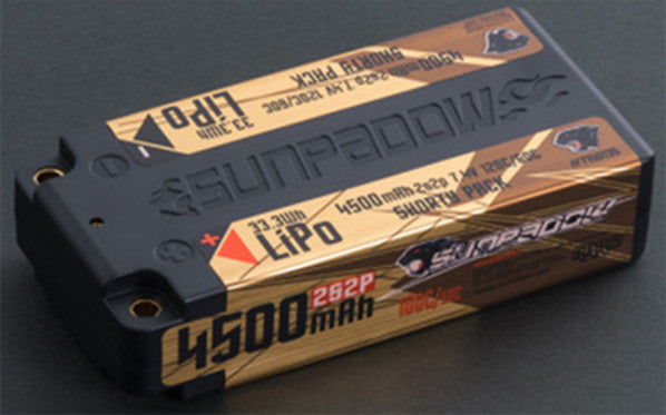 SP4500-TS-74V - Top Series - Sunpadow Shorty 7.4v 4500 120C/60C 2S