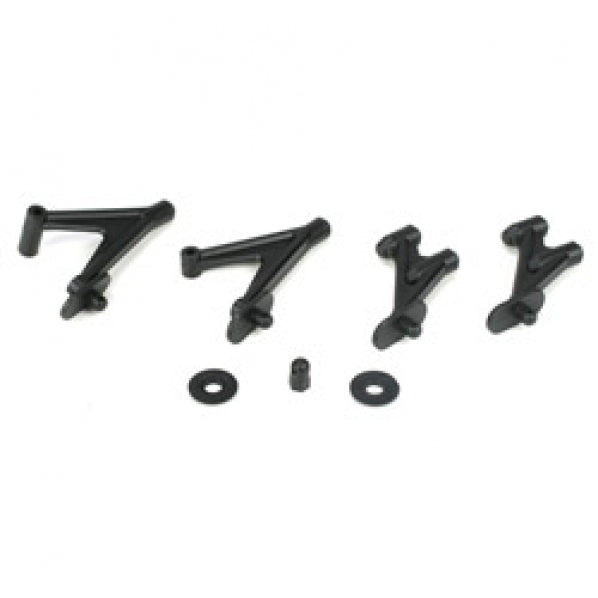 TLR4161 Wing Stay Set, Rear/Mid Motor: 22