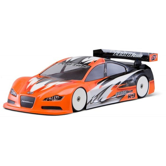 1498-00  R9-R (rubber) Regular Weight Clear Body