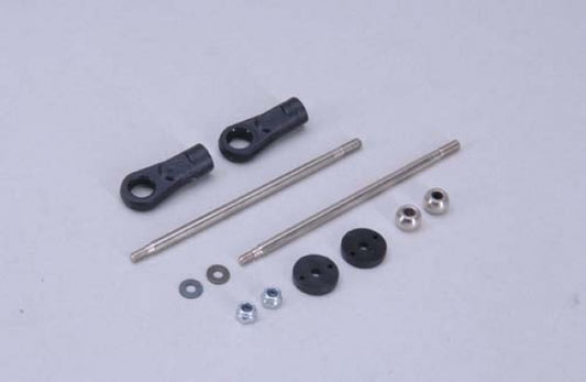 XTM Racing Shock Shaft/B.End(3.0x74mm/Pk2) MMT