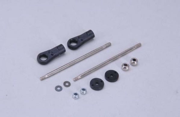 XTM Racing Shock Shaft/B.End(3.0x74mm/Pk2) MMT