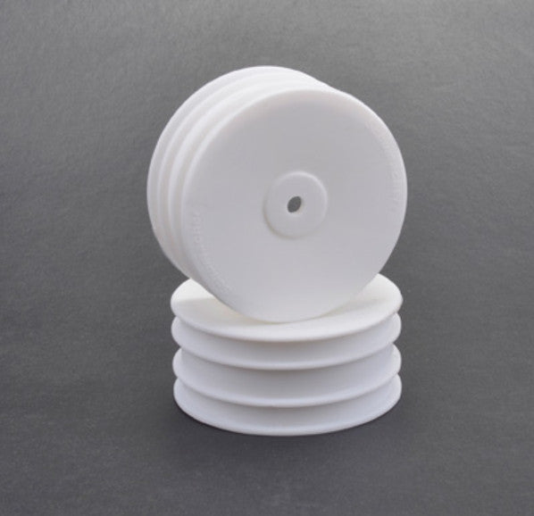 U4496 Wheel Hex Front - White - 4wd - pr