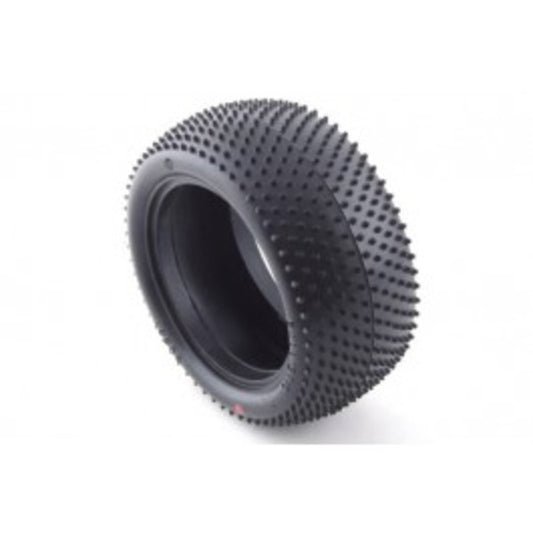 BBT19  1:10 Buggy Ballistic Tyres Rear Pin White (2)