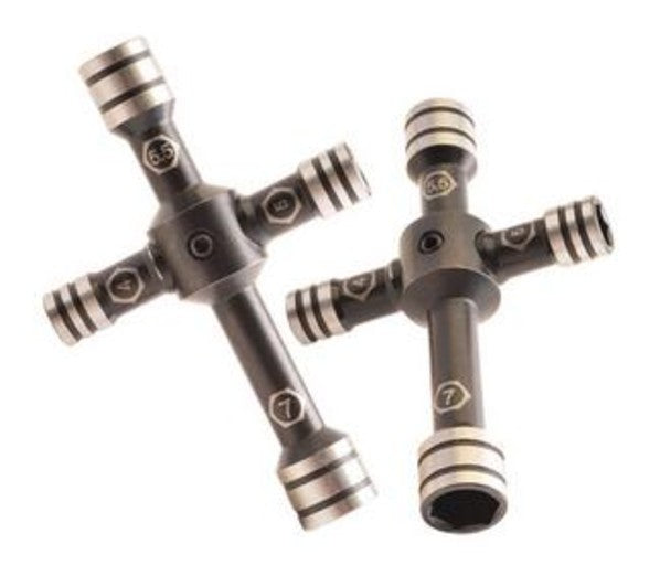 TC155  Small Cross Wrench 4/5/5.5/7 MM