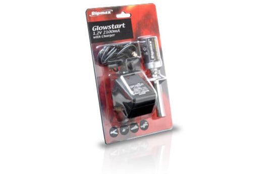 L-RMXGS2100 - Ripmax Glowstart w/Chgr - 2100mAh