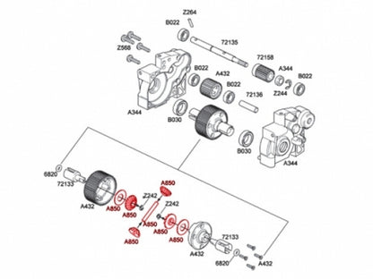 HPI-86014 - GEAR DIFF BEVEL GEARS (13T/10T/4pcs)
