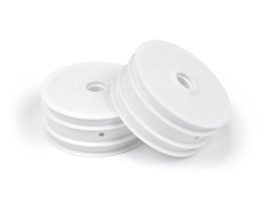 TD510020  2WD WHEEL RIM FRONT: WHITE (2PCS)