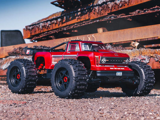 C-ARA5810  OUTCAST 4X4 8S BLX 1/5th Stunt Truck Red
