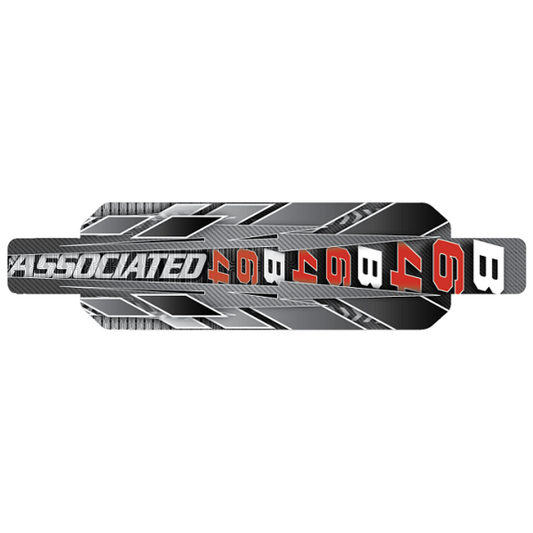 RCS-CS-AEB64 - RCS Chassis Skin - 2 sheets (Associated B64 or B64D)