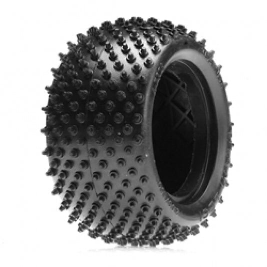 LOSA7378S - Losi Rear 2.0 Tires,Step-Pin, Silver (2)