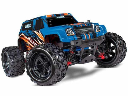 TRX76054-1-BLUE  LaTrax Teton 1/18 Scale 4WD Monster Truck