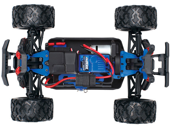 TRX76054-1-BLUE  LaTrax Teton 1/18 Scale 4WD Monster Truck