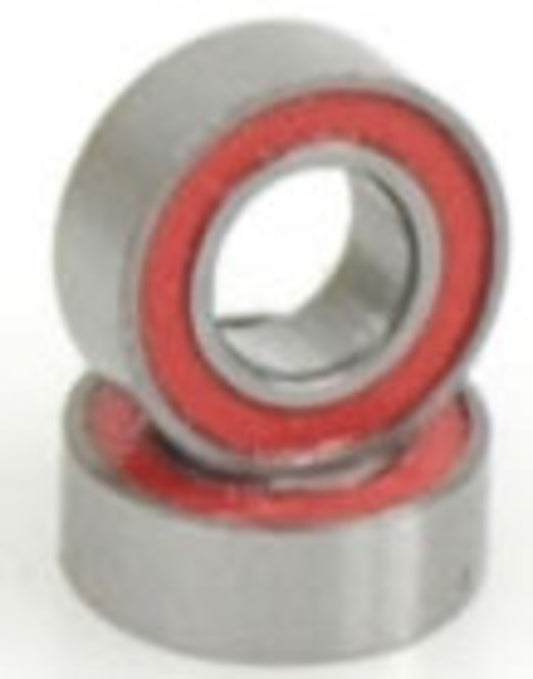 U3075  Ball Bearing 4x8x3mm Red Sealed (pr)
