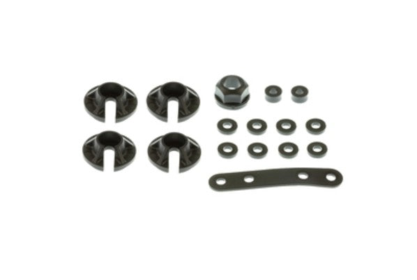 TD390026  SPRING RETAINER, BATTERY HOLDER DISTANCE BUSHING & SHIM SET