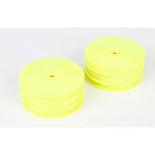 TLR43004  22-4 Yellow Front Wheel (2)
