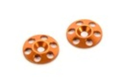 DY293561-O  HUDY Alu Rear Wing Shim - Orange (2)