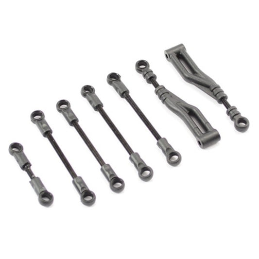 FTX7250  Surge Front Upper, Steering, RR Uupper & Servo Link Set