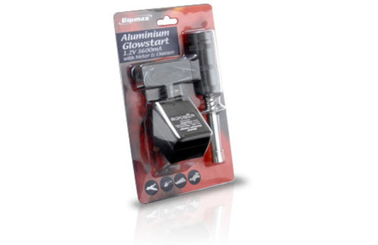 L-RMXGS3600AM - Aluminium Glowstart w/Meter&Chgr 3600mAh