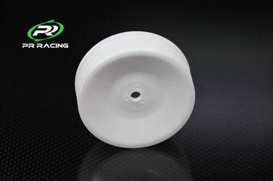 PR68400356 - Multipack - 1/10 2wd Buggy Wheel - Slim - 12 Hex - Front - White (8pcs)