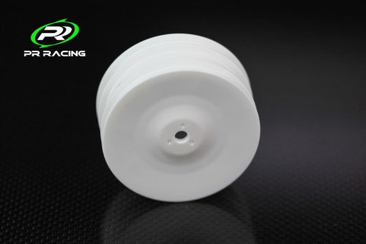 PR68400406 - Multipack 1/10 4wd Front Buggy Wheel - 12mm Hex - White (8pcs)