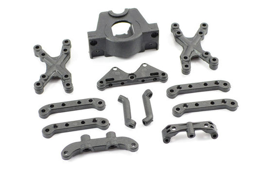 FTX7249  Surge Suspension Mount, Motor Mount, Front Shock Tower