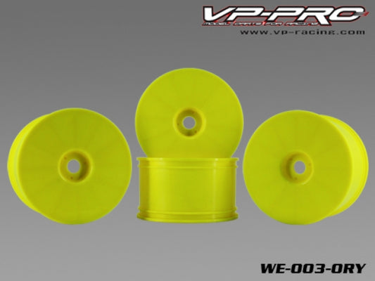 Yellow 1/8th Truggy Wheels
