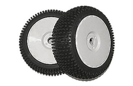 Z-DHK8381-722 - DHK Optimus - Tyre & Wheel Assembly - White Rims
