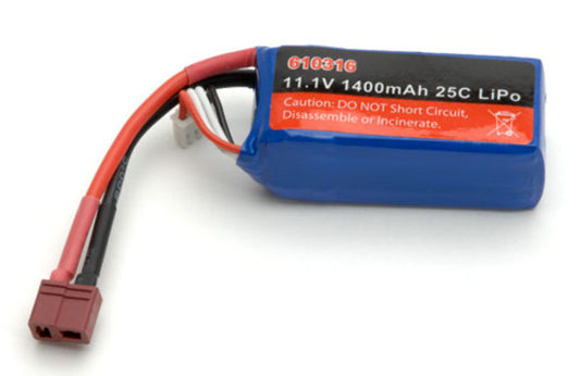 O-js-610316 - Joysway 3S 11.1v 1400mAh 25C Li-Po - Freeman