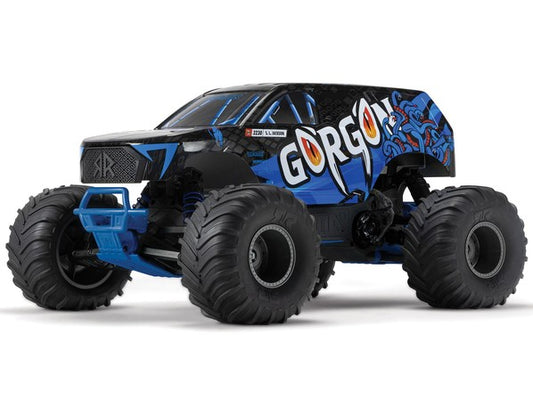 1/10 GORGON MEGA 550 2WD MT (no Battery/Charger) BlueC-ARA3230T1