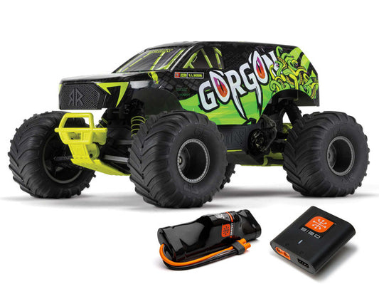 1/10 GORGON MEGA 550 2WD MT with Battery & Charger YellowC-ARA3230ST1