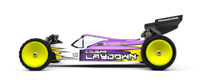 K180 - Schumacher Cougar Laydown 1/10th Competition 2WD Kit